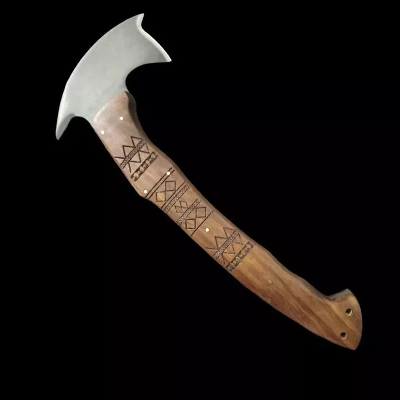 HUNTING KNIVES - Custom Hand Forged Winkler Tomahawk Throwing Axe Hatchet Camping Axe Viking Axe