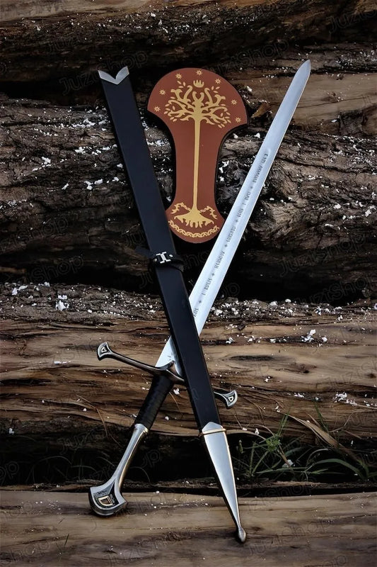 Narsil Sword Anduril Sword, Isildur Lord of the Rings King Aragon Ranger Replica