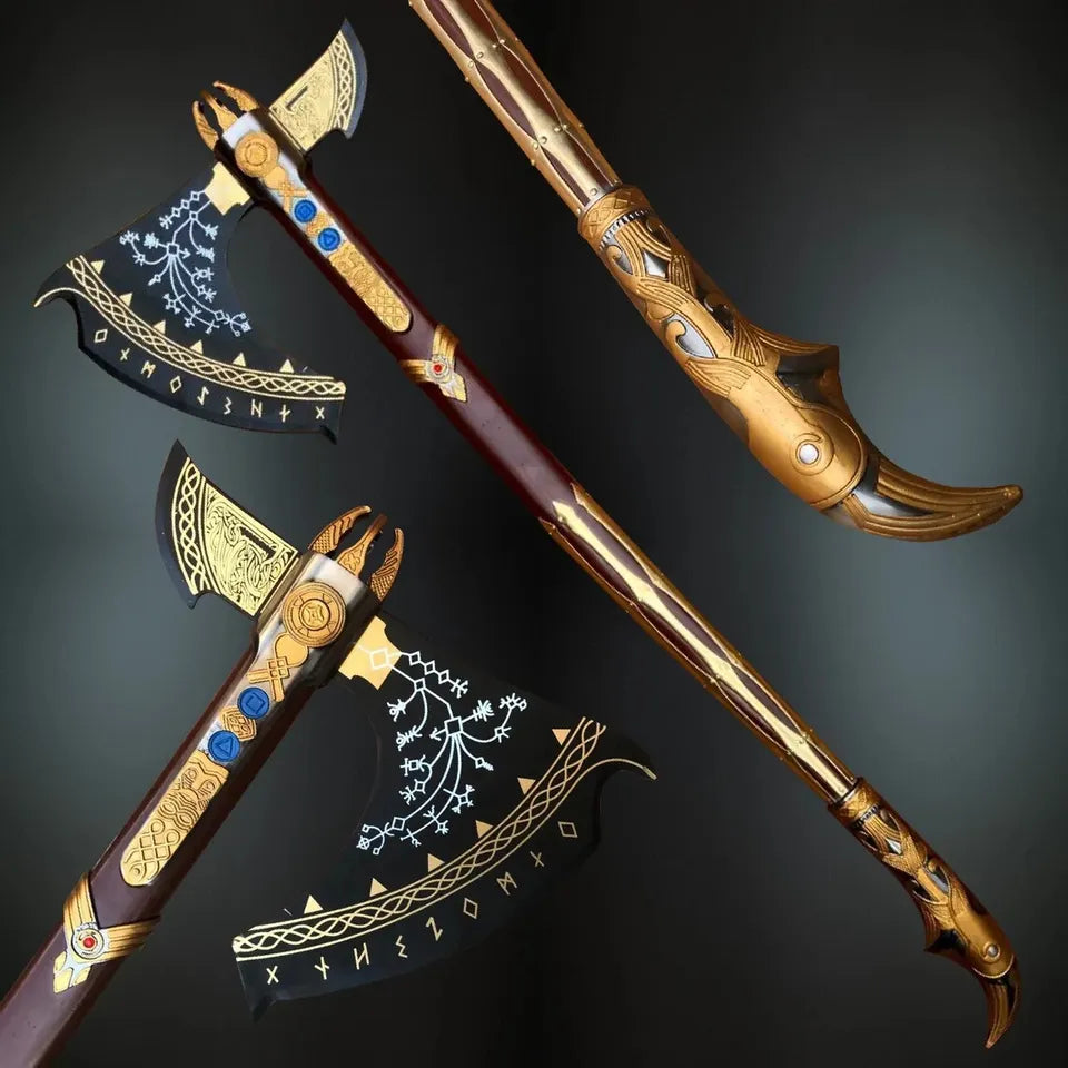God of war Kratos Leviathan Axe Scandinavian New addition Axe Norse axe upgraded