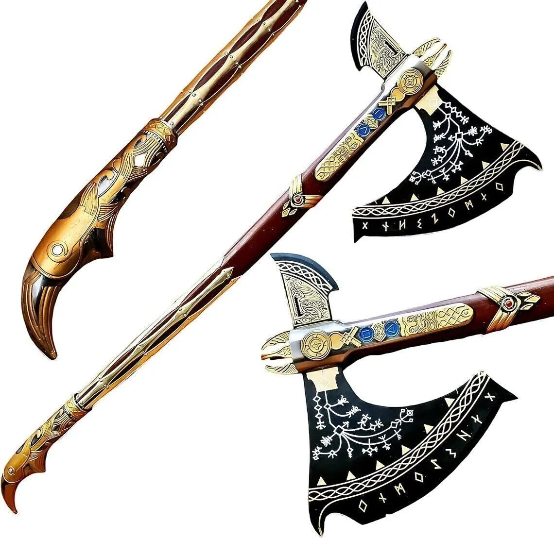 God of war Kratos Leviathan Axe Scandinavian New addition Axe Norse axe upgraded